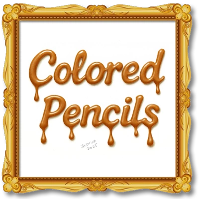 Colored Pencils Drawing