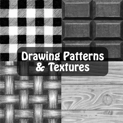 realistic textures and patterns graphite pencil drawings easy tutorials