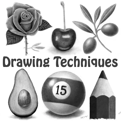 graphite pencil drawings easy tutorials
