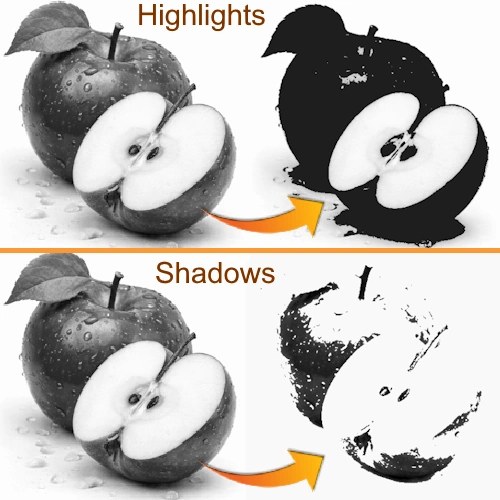 Link to Highlight and Shadow Isolator Free Online Tool.